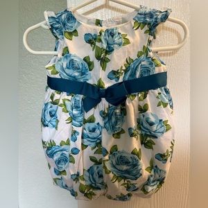 Janie and Jack floral dress/romper